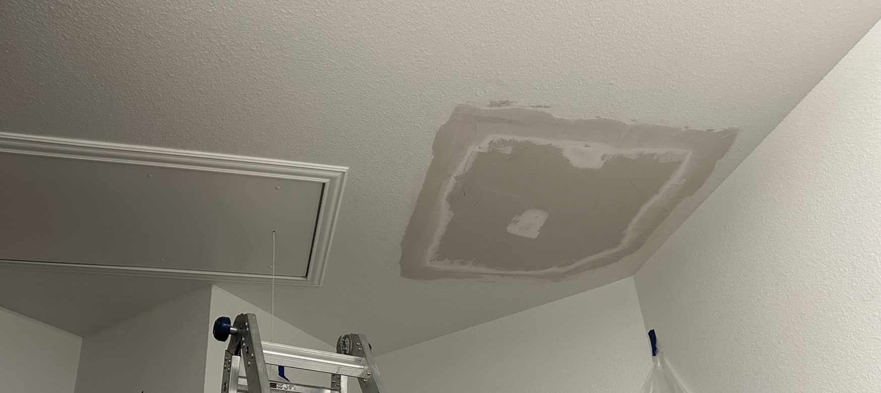 Drywall repair from water damage