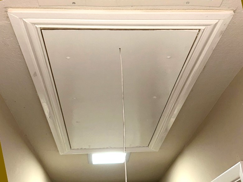 ServiceBeaver attic ladder replacement in Keller and DFW Texas