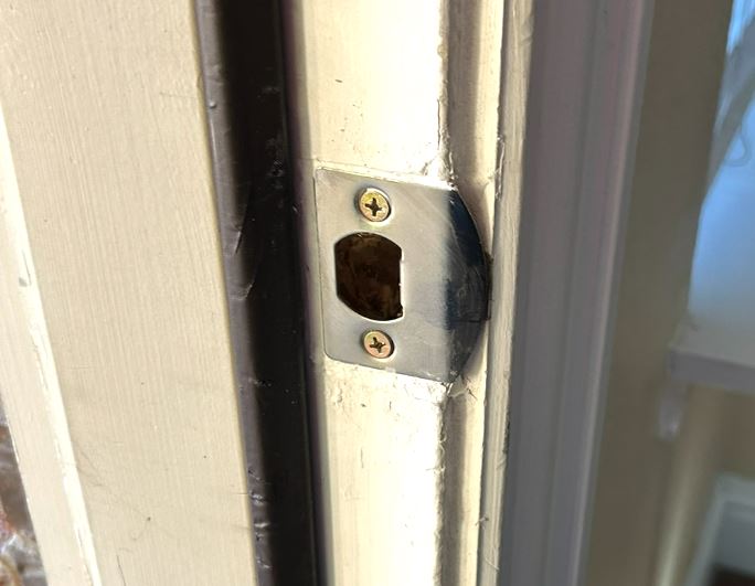 Door repair completed by ServiceBeaver handyman DFW