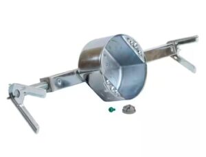 Fan-rated ceiling box installed by ServiceBeaver DFW